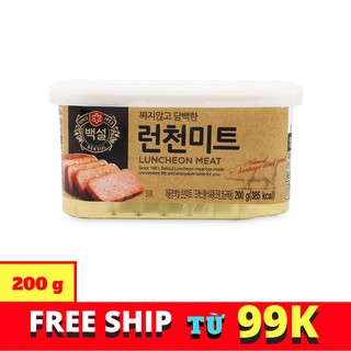 Thịt hộp LUNCHEON HÀN QUỐC 200gr
