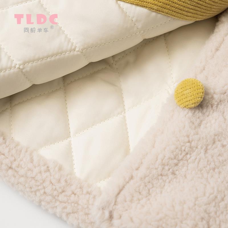 Áo khoác không tay giữ ấm thời trang thu đông phong cách Hàn Quốc cho bé gái