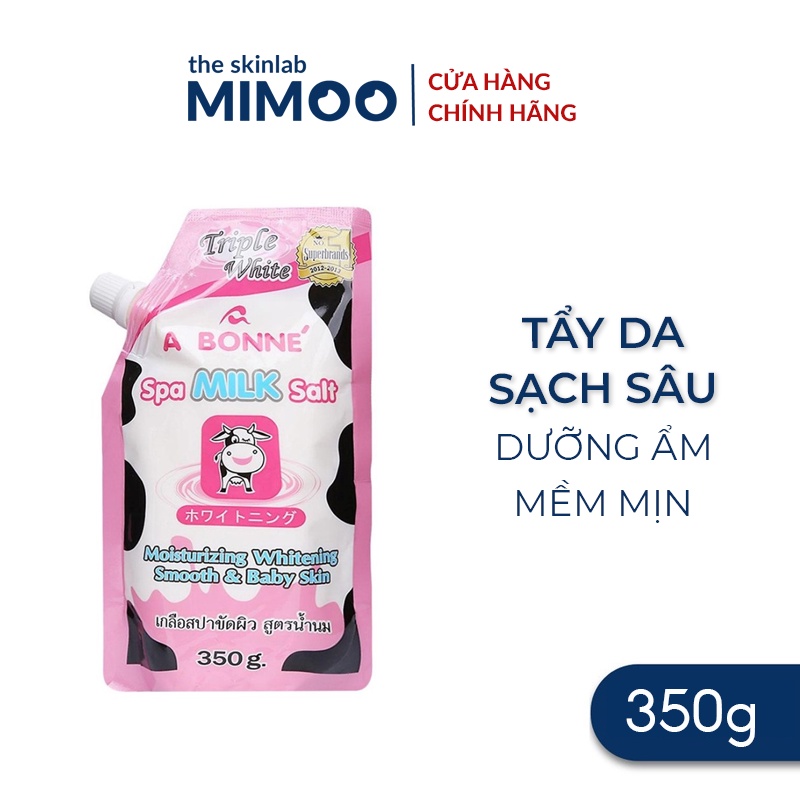 Muối Tắm Tẩy Tế Bào Chết Sữa Bò A Bonne Spa Milk Salt Thái Lan 350gr