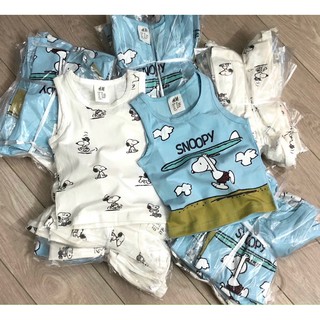 Set 2 áo ba lỗ snoopy h&m dư xịn