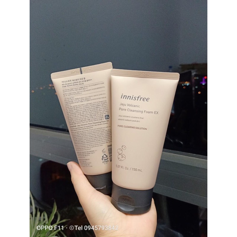 Sữa Rửa Mặt Tro Núi Lửa Innisfree