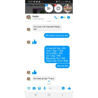 Combo vải chị huyền