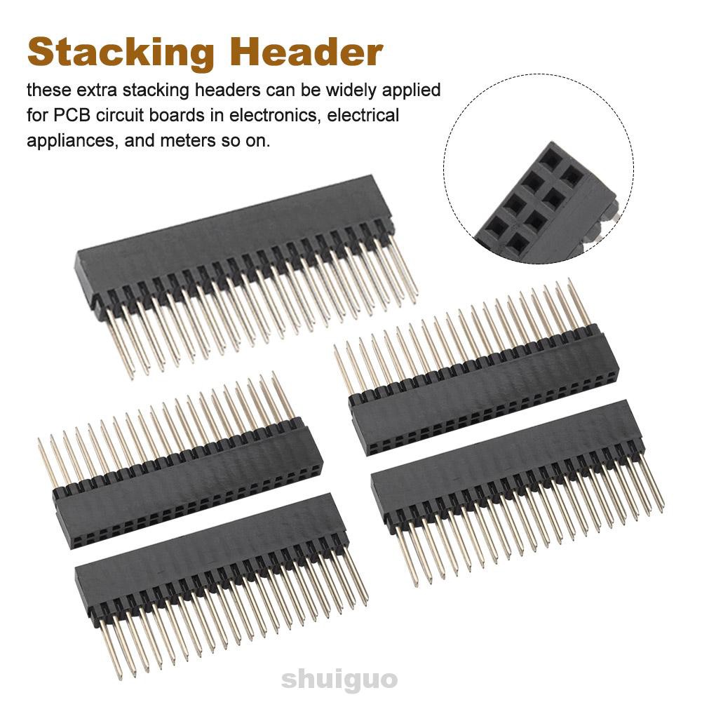 Set 5 Bo Mạch Chủ 2x20 Chịu Nhiệt Cho Raspberry Pi