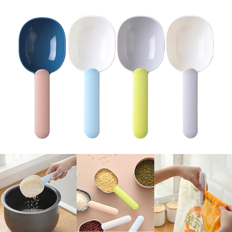 Muỗng xúc gạo/gia vị/nước sốt đa năng với tay cầm dài tiện dụng cho nhà bếp
