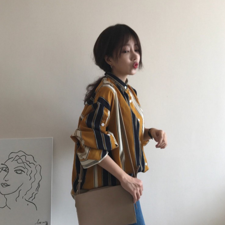 Áo sơ mi nữ tay dài Emilyshop