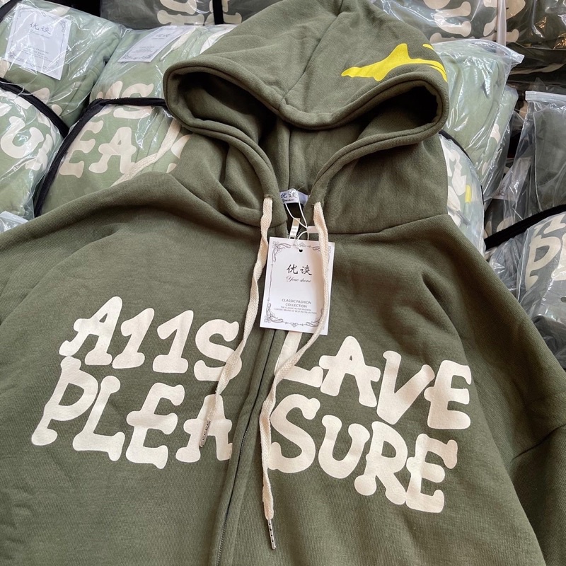 HOODIE XANH RÊU A11S