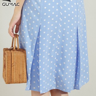 Đầm bi nơ cổ DA603 GUMAC