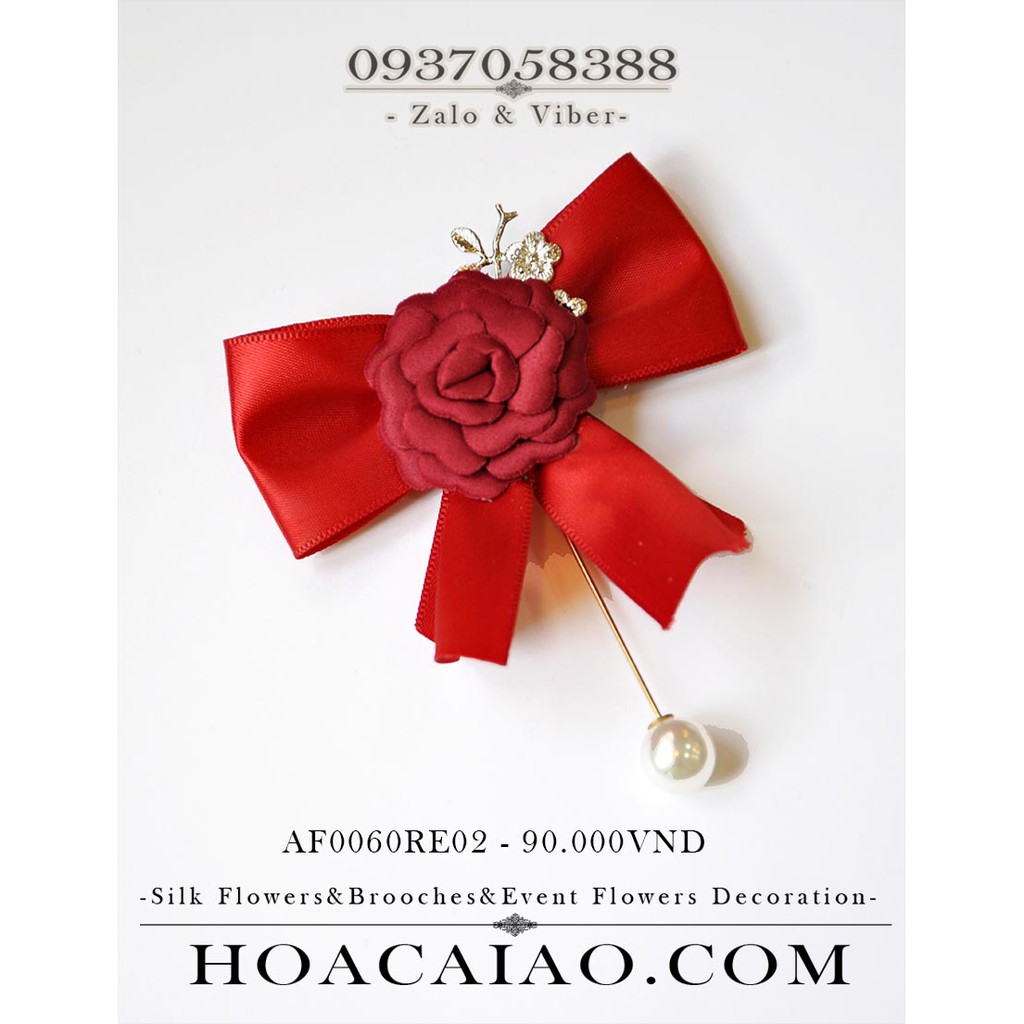 Nơ hoa cài áo AF0060RE02