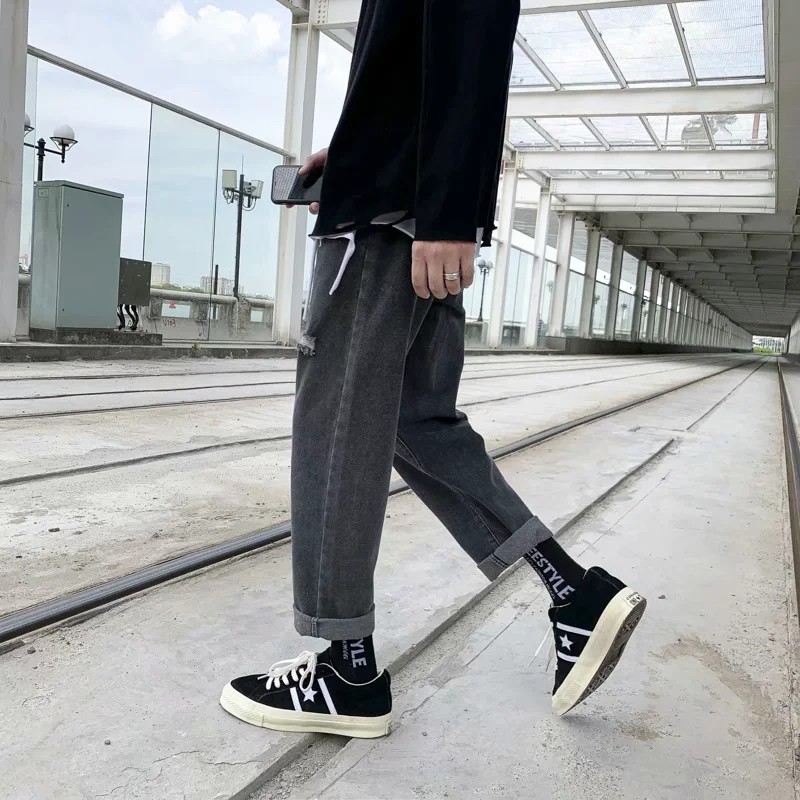 Quần Jeans Dài Ống Đứng Thời Trang Cho Nam S-3Xl | BigBuy360 - bigbuy360.vn