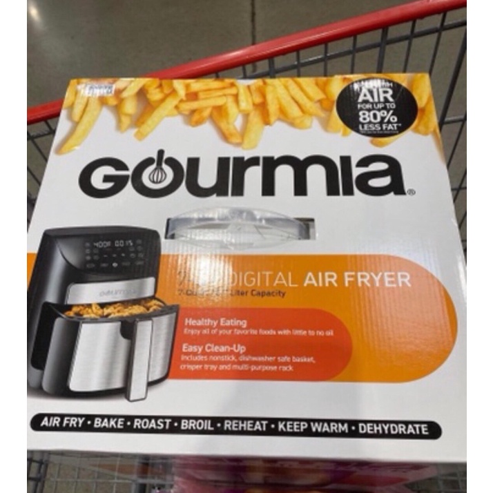 Nồi Chiên không dầu Gourmia chính hãng nhập từ Mỹ dòng mới nhất
