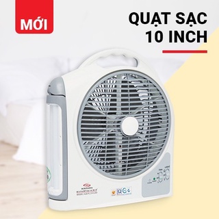 [HN]Quạt tích điện Honjianda HJD - FL 213 - 1 bình kèm đèn led