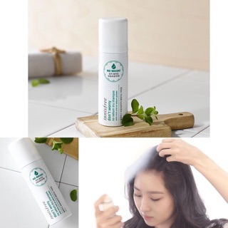 DẦU GỘI KHÔ INNISFREE HƯƠNG BẠC HÀ -DON'T WORRY NO SEBUM DRY SHAMPOO SALE 50%