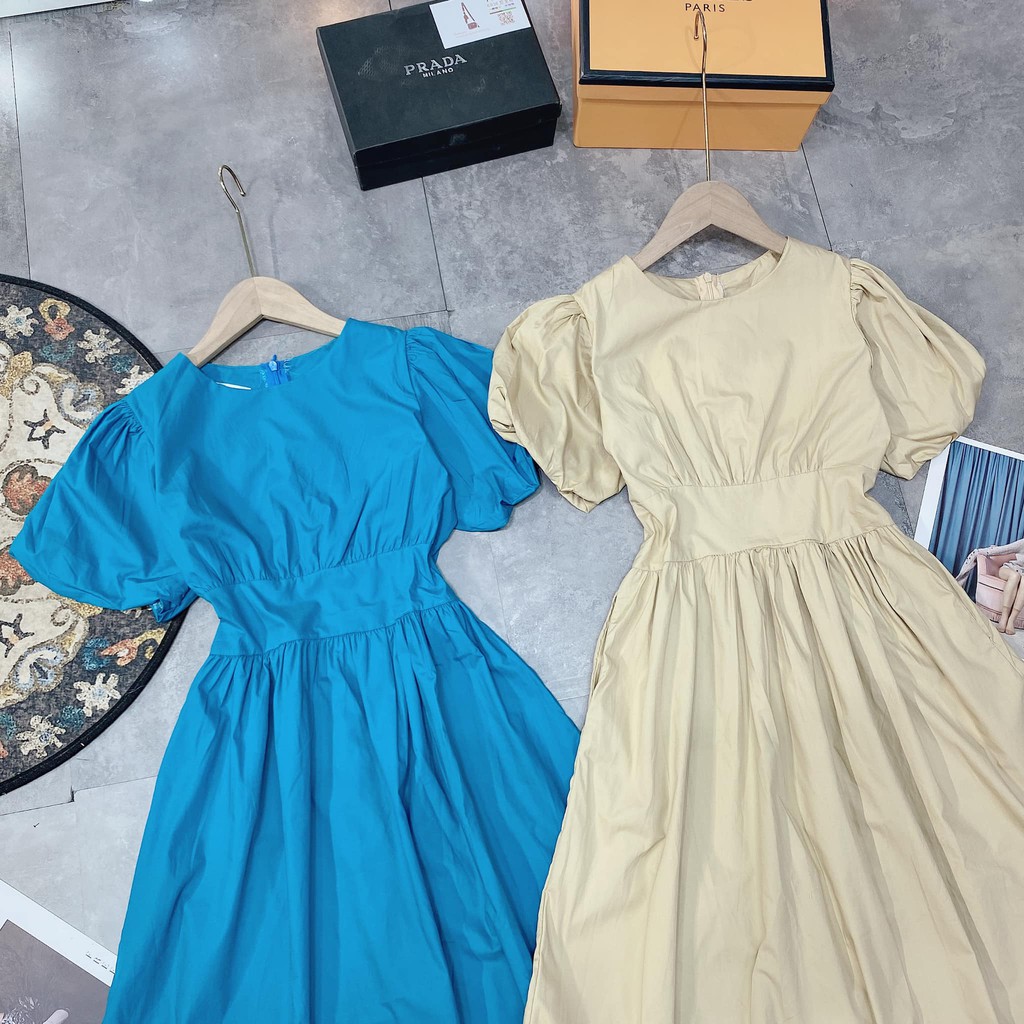 Váy thô trơn CHÍT EO mã 155 (kèm ảnh thật,video) | BigBuy360 - bigbuy360.vn