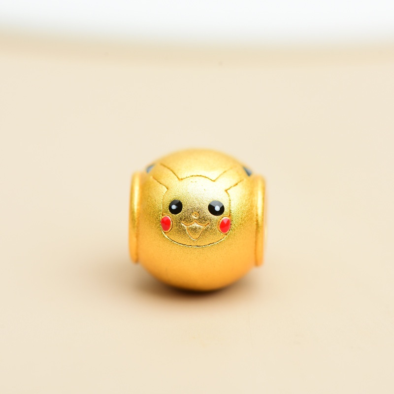 Hạt Xỏ Vòng Tay Chuỗi Hạt Bằng Đồng Nguyên Chất Màu Vàng / Xanh Dương Chống Oxy Hóa Chống Trượt Màu Sắc Mạnh Mẽ