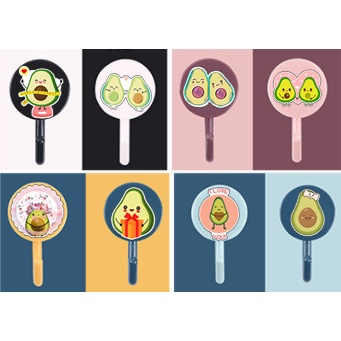 Móc treo dính tường avocado MTDT1 siêu anh hùng quả bơ trà sữa trứng lười yakult hoa cúc GD bò sữa shiba roro jumpp