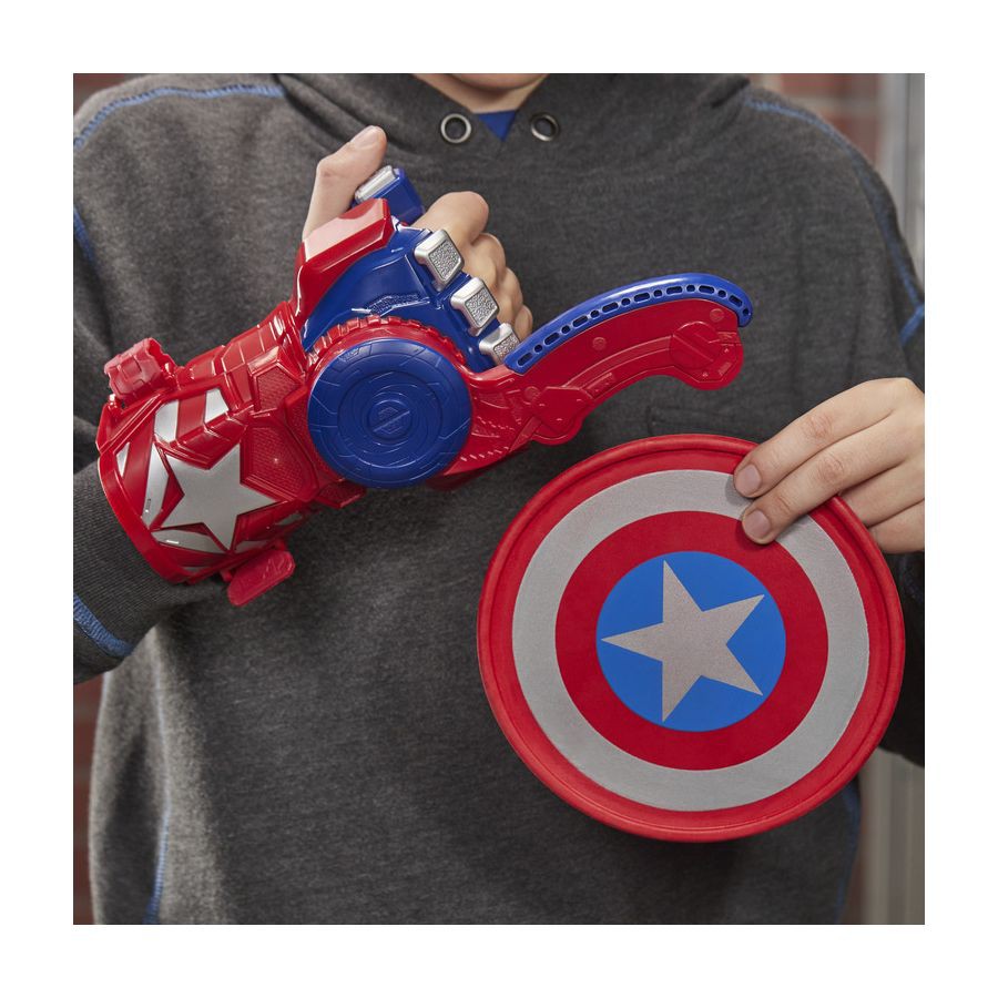 Đồ chơi AVENGERS - Khiên chiến đấu huyền thoại Captain Ameria - Mã SP E7375