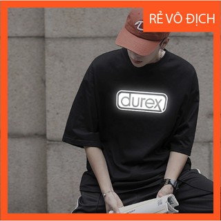 Áo thun unisex tay lỡ ba ko sao phản quang