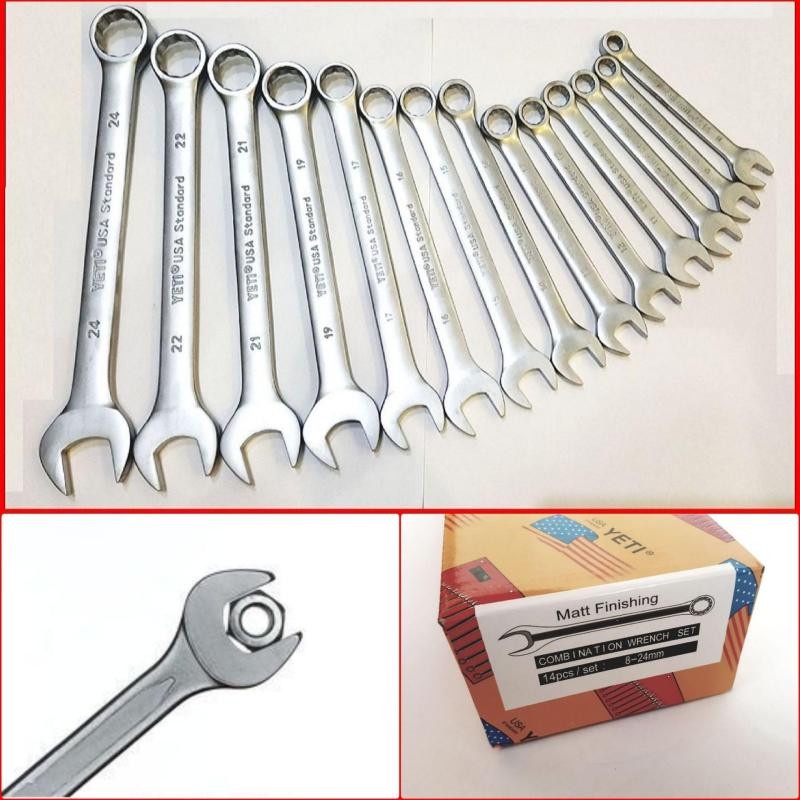 Bộ khoá vòng miệng yeti 8-24 ( bộ nhỏ 14 món)- Tuấn Yến