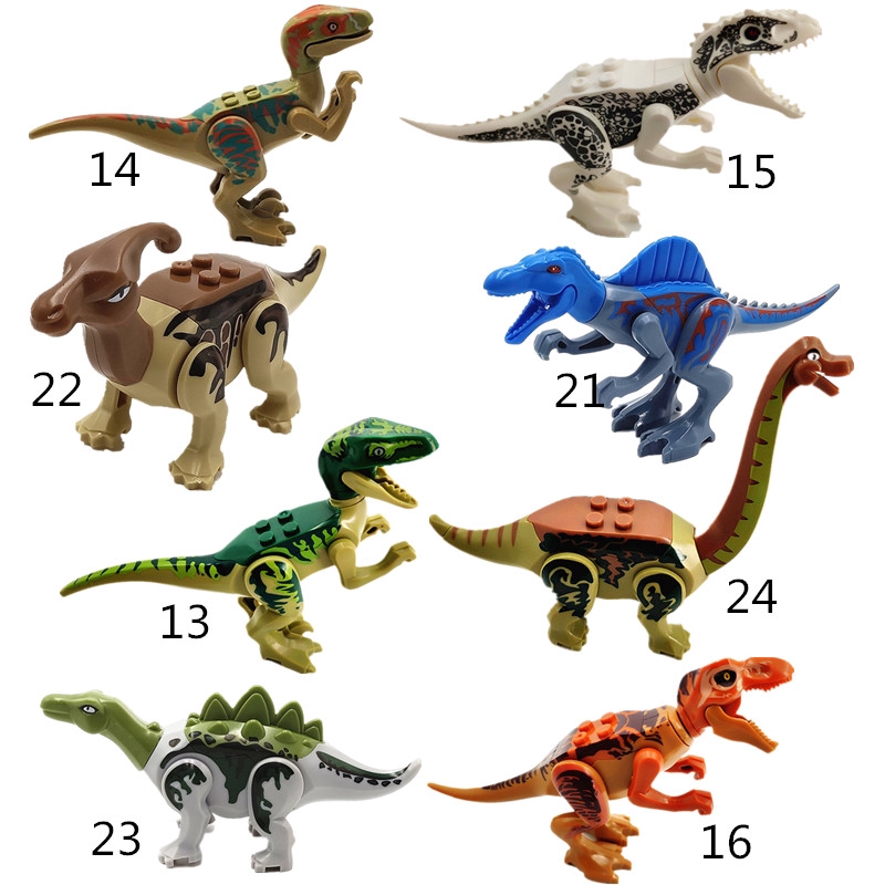 Tương thích với Lego Công viên kỷ Jura Đồ chơi khủng long Đồ chơi giáo dục Khủng long lớn Quà tặng sinh nhật cho trẻ em