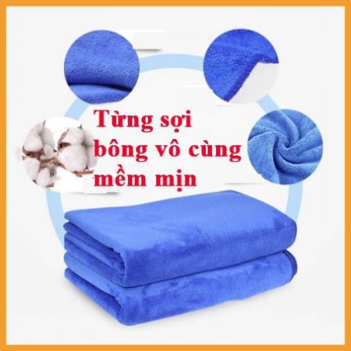 Khăn lau ô tô đa năng Microfiber. Sản phẩm đẹp, dày dặn, mềm mịn siêu thấm hút - Vạn Dặm Bình An