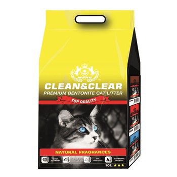 Cát vệ sinh cho mèo clean and clear siêu vón cục siêu khử mùi( 5 lít) sỉ sll lớn