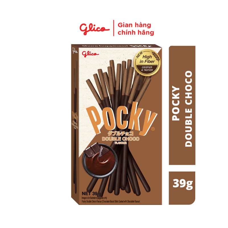 Hộp lẻ - Nhiều vị Bánh que phủ kem Glico Pocky