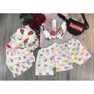 3c Quần cộc cotton giấy cho bé