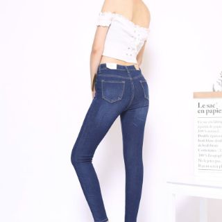 Jean dáng Skin chỉ nổi HM