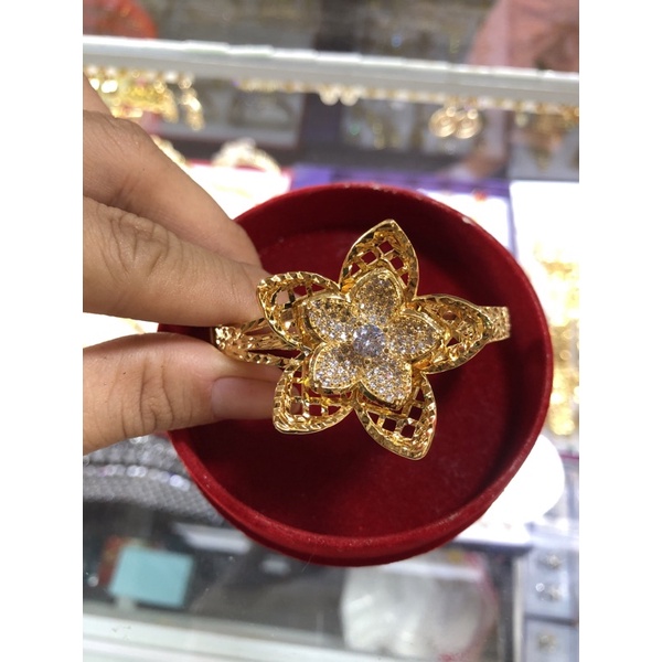 Vòng tay xi vàng 18k
