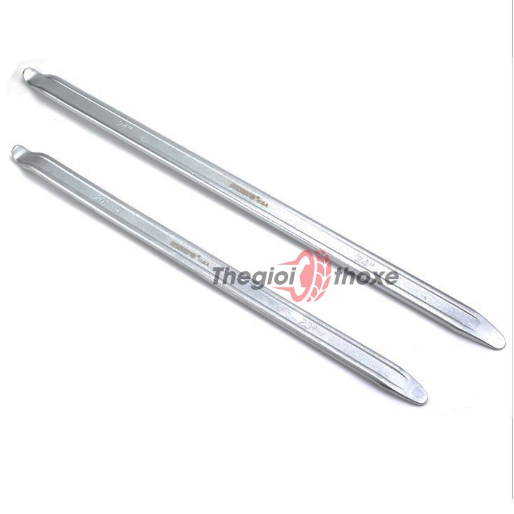 Bộ móc lốp xe tải - xe con chuyên dụng | Lơ via làm lốp không săm -  Cây nạy lốp dài 60cm-70cm-80cm-100cm