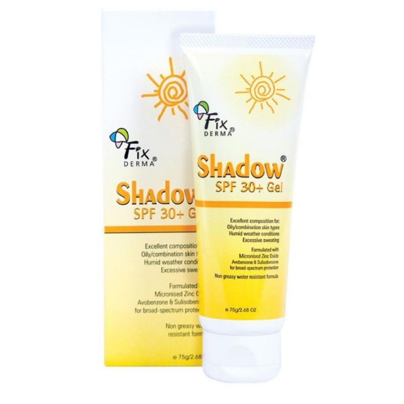 [CHÍNH HÃNG] Kem chống nắng Fixderma Shadow SPF50+ Cream / SPF30+ Gel 75
