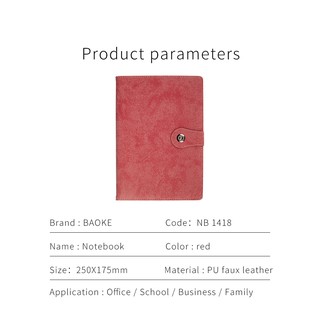 Sổ Tay Ghi Chép - Notebook Cao Cấp BAOKE-NB1418