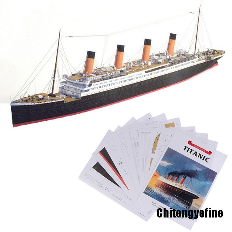 Mô Hình Tàu Titanic 3d Tỉ Lệ 1: 400 Dùng Để Trang Trí