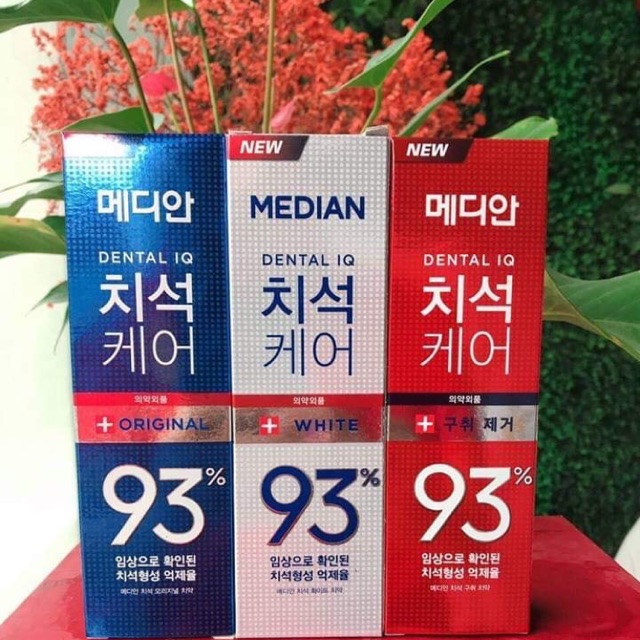 Kem đánh răng Median 93%