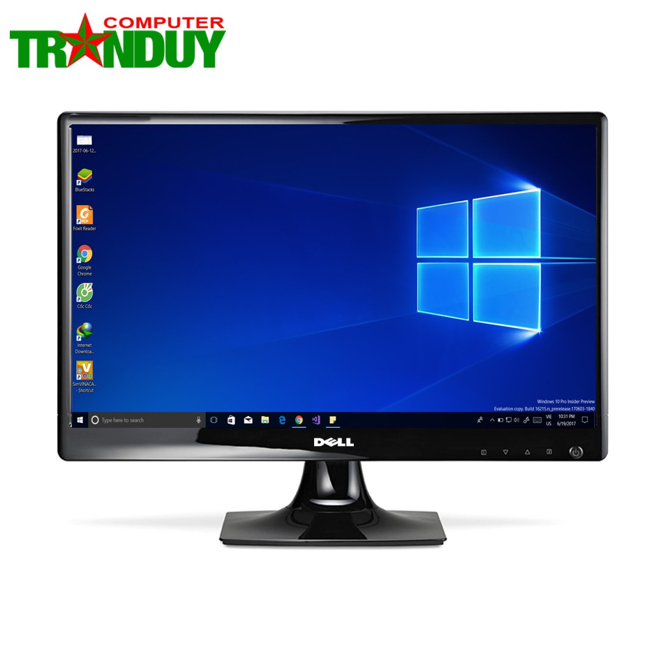 Màn Hình Dell W22RN (21.5″/FHD/LED/HDMI+DVI+VGA/250 cd/m²/2ms) Hàng Renew Full thùng Xốp