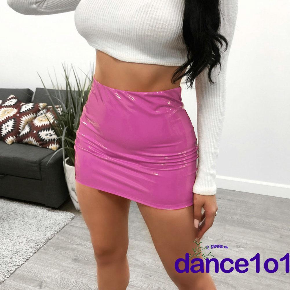 Chân váy da bó sát thời trang gợi cảm