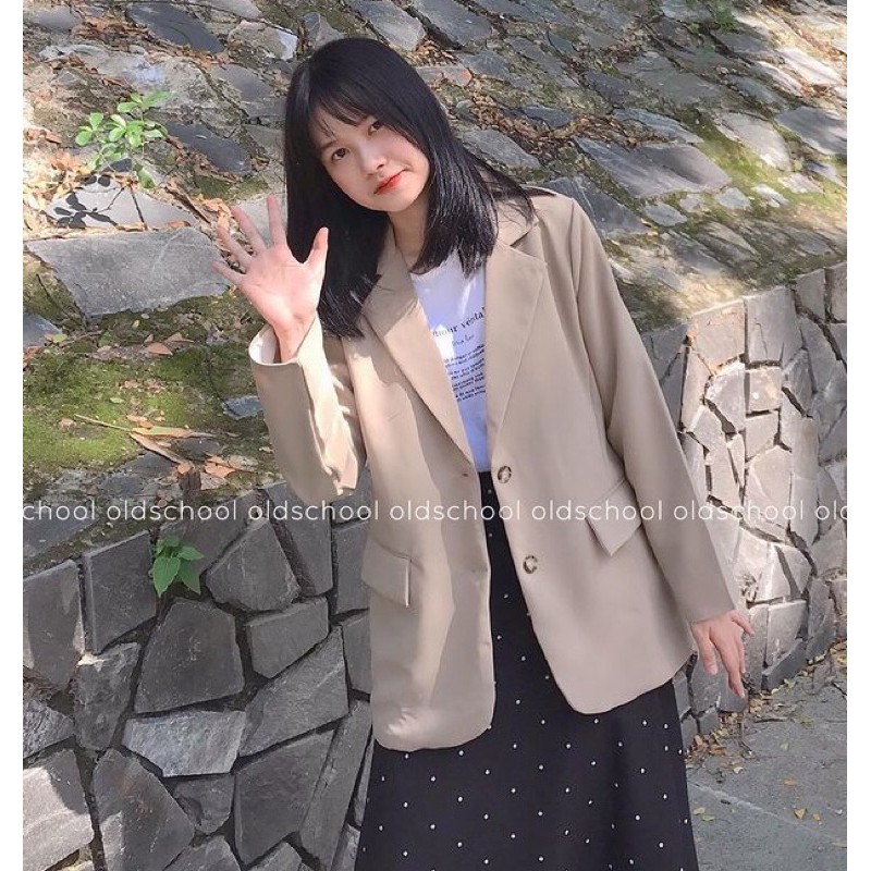 ÁO KHOÁC BLAZER NỮ, ÁO VEST KHOÁC NGOÀI BLAZER 2 LỚP | BigBuy360 - bigbuy360.vn
