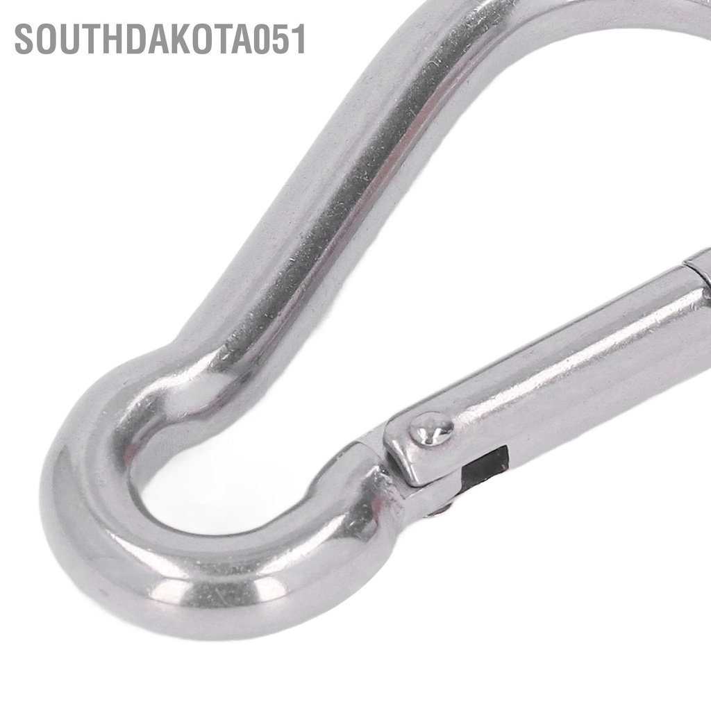 Bộ 7 Móc Treo Võng Bằng Thép Không Gỉ Kèm Ốc Vít Cố Định