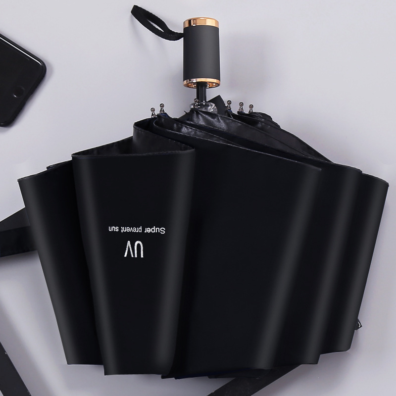 Ô chống tia UV chất liệu vinyl dày gấp ba lần sử dụng mục đích kép chống mưa và chống nắng
