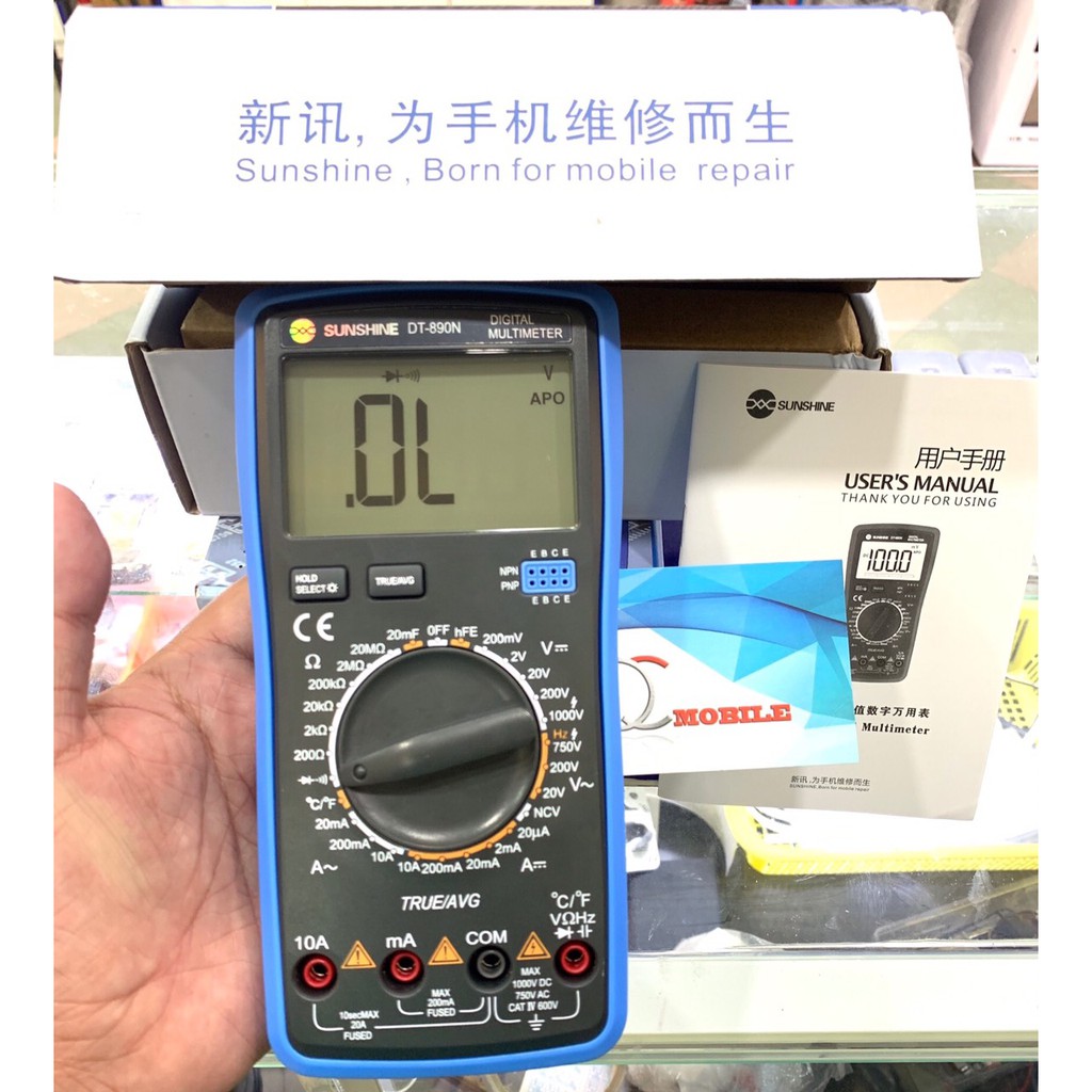 Đồng hồ đo điện tử DT-890N Sunshine