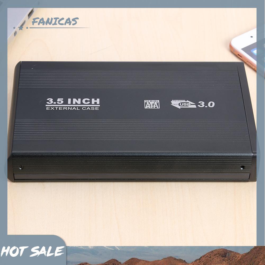 Hộp Đựng Ổ Cứng Ngoài 3.5 Inch Usb 3.0 Sang Sata Ssd Hdd | BigBuy360 - bigbuy360.vn