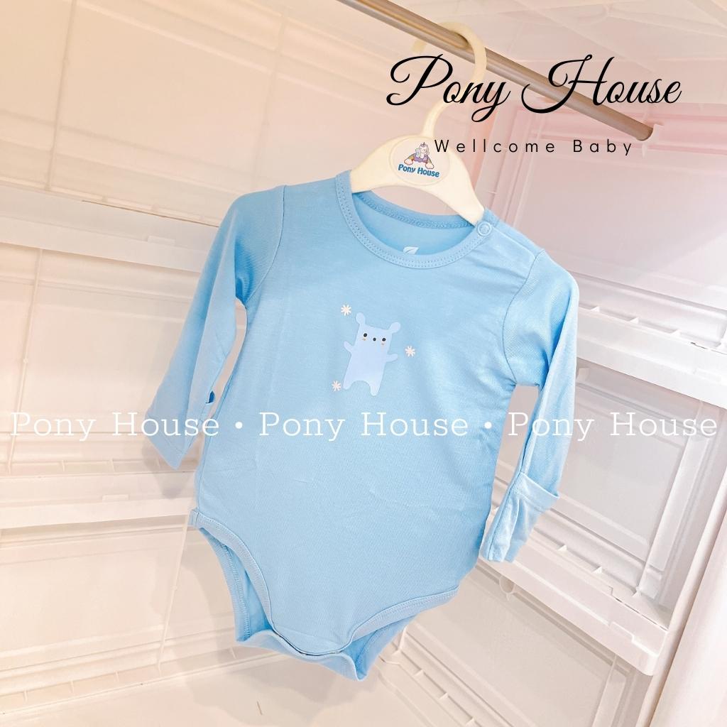 Body Chip Dài Tay Lullaby Bodysuit Chất Bambo Siêu Mềm, Mịn Cho Bé Trai Bé Gái Từ Sơ Sinh đến 9 Tháng