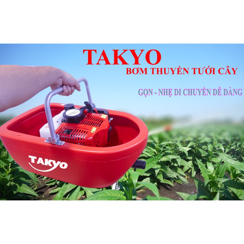 Máy bơm thuyền bơm xuồng động cơ 2 thì Takyo TK 430