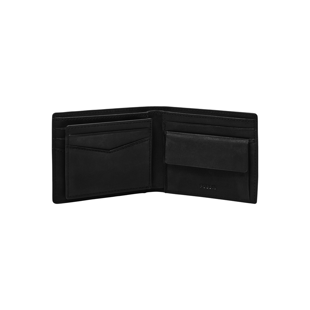 Ví da nam Fossil Everett Wallet ML4400001- đen