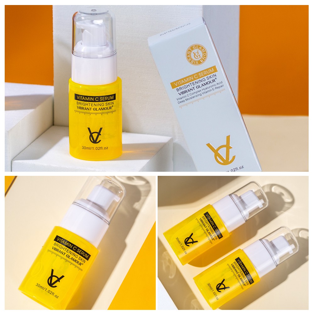 Serum Vitamin C Vibrant GLAMOUR Dưỡng Ẩm Làm Trắng Sáng Da Chống Lão Hóa Loại Bỏ Đốm Đen 30ml | BigBuy360 - bigbuy360.vn