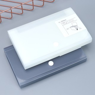 [Youyue Shop] Túi Mini Deli Túi Organ Nhỏ 12 Lưới A6 Tài Liệu Hàng Ngày Thư Mục Lưu Trữ Tài Liệu Đa Năng Túi Đựng Tài Liệu Túi Biên Nhận