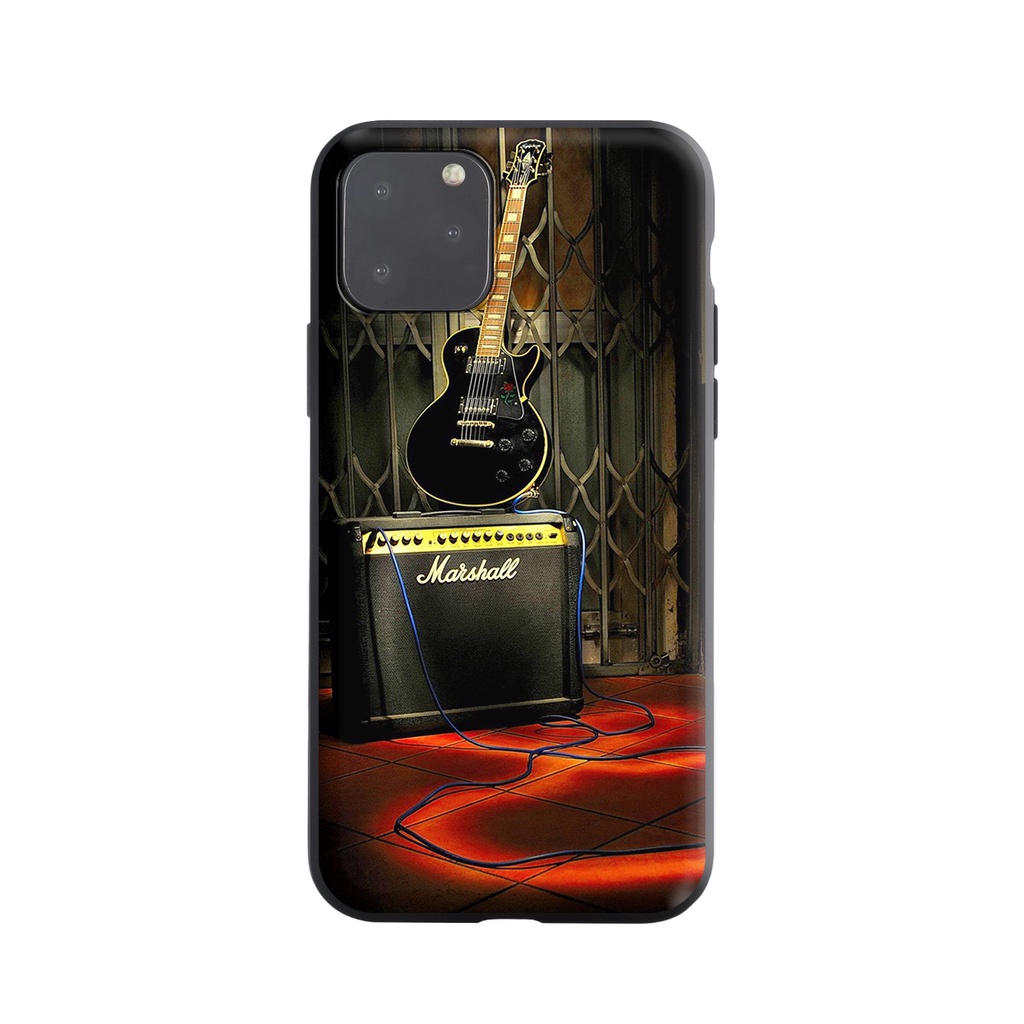 Silicone Ốp Điện Thoại Silicon tpu Mềm Hình Đàn guitar Cho iphone x / xs / xs max / 11 / 11 pro / 11 pro max marshall
