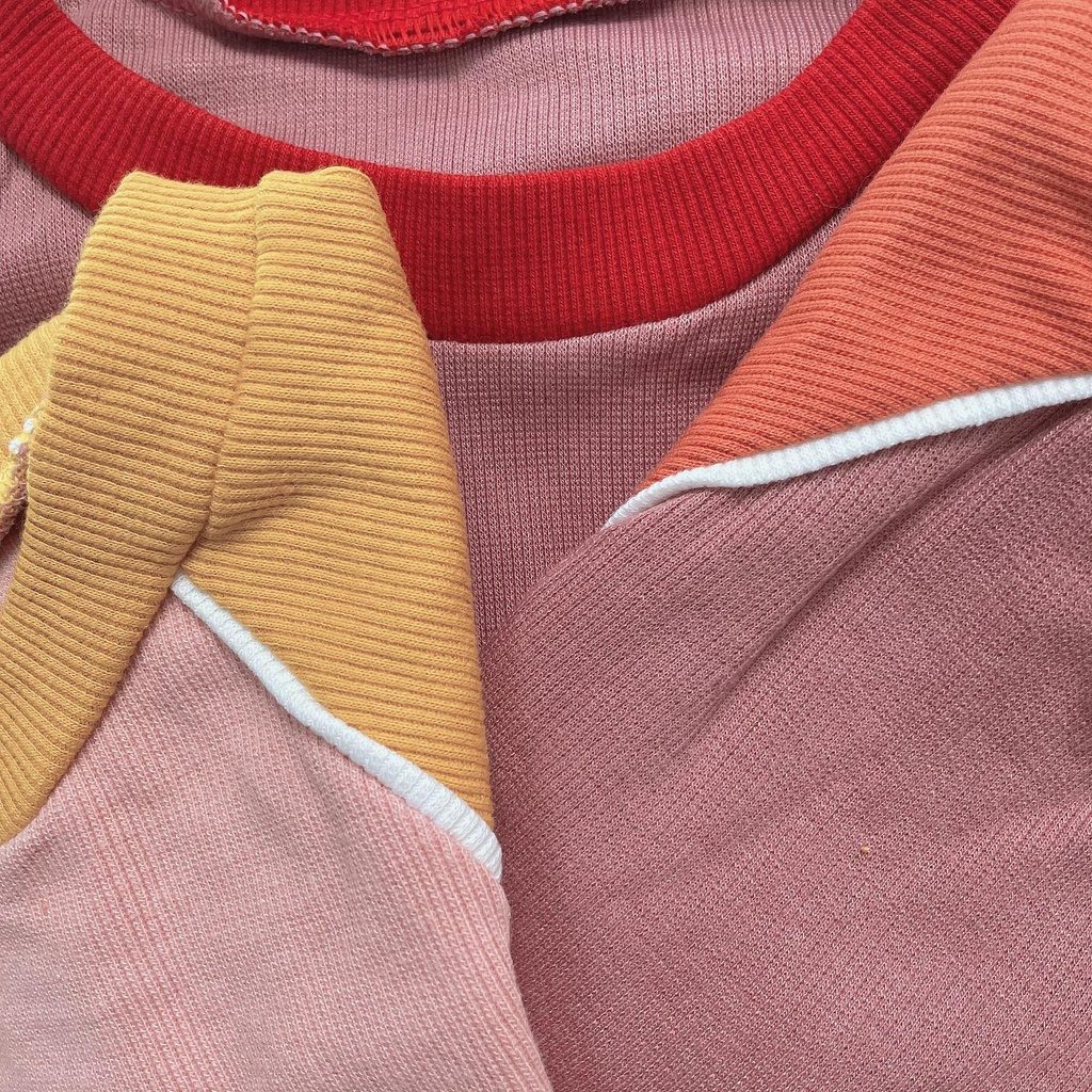 Áo croptop RAGLAN form ôm chuẩn dáng cá tính
