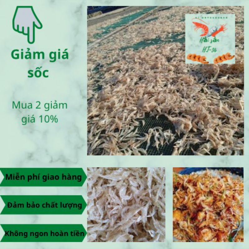 Tép ruốc khô to con sạch không cát k sạn tép mới tại biển hải tiến 36 đảm bao giá thị trường giá thấp nhất shoppe)