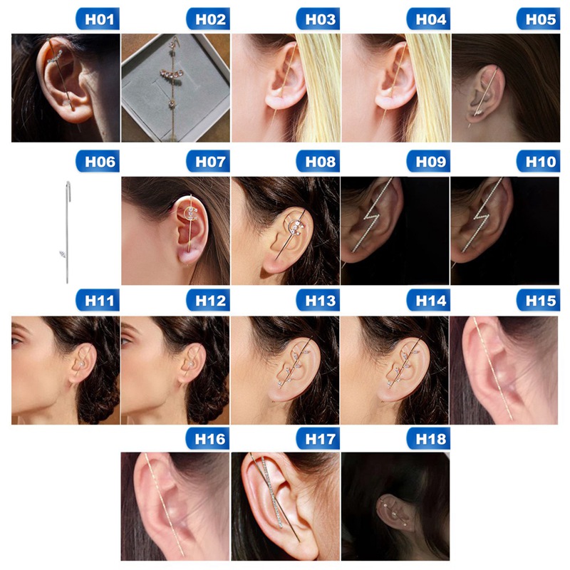 Bông tai đính đá lấp lánh sang trọng cho nữ